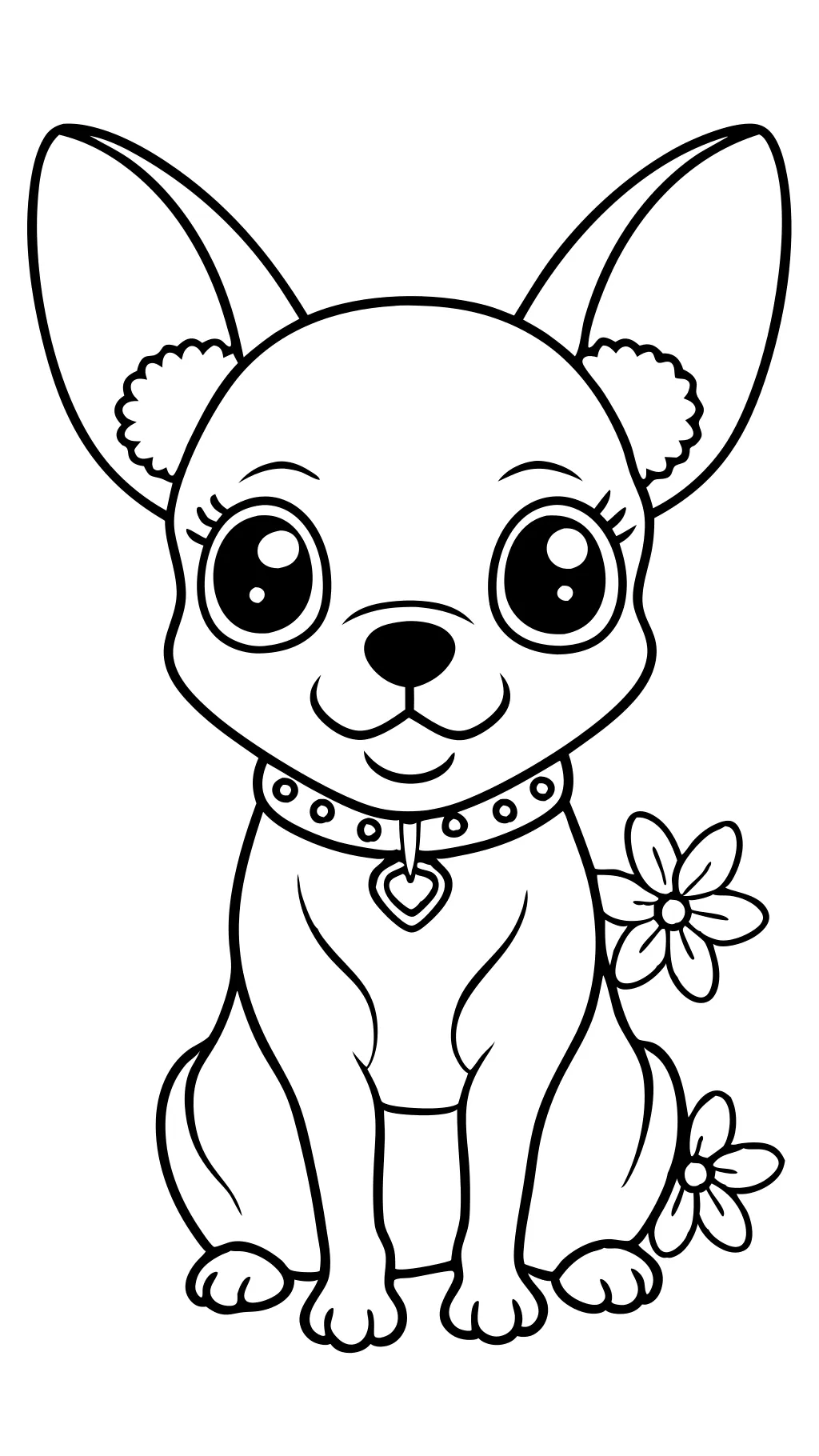 chiwawa dog coloring pages